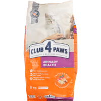 

Корм д/к"CLUB 4 PAWS"(под.зд.моч.сис)5кг
