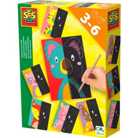 Набор для творчества SES Creative Скретч-карточки, 14625