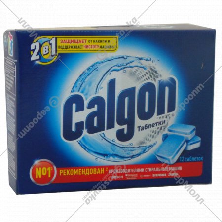 Средство «Calgon» для смягчения воды, 12 таблеток