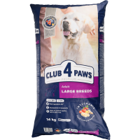 

Корм д/взр.собак прем"CLUB 4 PAWS"14кг