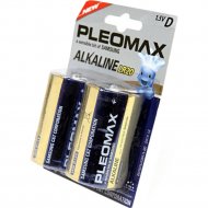 Батарейка «Pleomax» LR20 - 2BL 20/80/3840, 2 шт