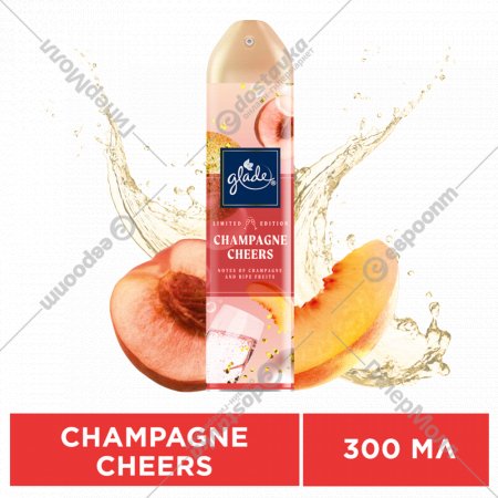 Освежитель воздуха «Glade» Champagne Cheers, 300 мл