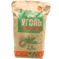 

Уголь древесный (бумажн. мешок) 2.5 кг