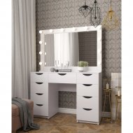 Туалетный столик «Мир Мебели» с зеркалом и подсветкой, SV-65