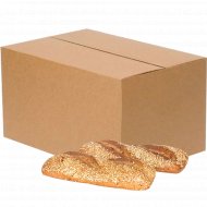 УП.Багет «Шале Фитнес» полуфабрикат для допекания хлебобулочный из пшеничной муки замороженный, 15х2