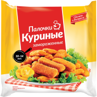 

П/ф "ПАЛОЧКИ КУРИНЫЕ" (зам.), 400 г