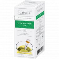 Чай зеленый «Teatone» аромат жасмина, 15х1.8 г