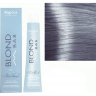 Крем-краска для волос «Kapous» Blond Bar, BB 017, 2328, алмазное серебро, 100 мл