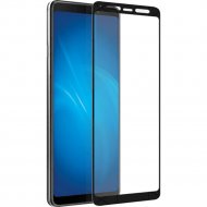 Защитное стекло «Volare Rosso» Fullscreen Full Glue, для Samsung Galaxy A9 2018, черный