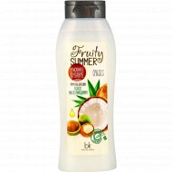 Крем-гель для душа «Fruity Summer» кокос/масло макадамии, 500 г