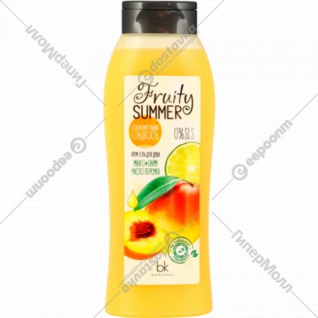 Крем-гель для душа «Fruity Summer» манго лайм и масло персика, 500 г