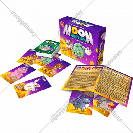 Настольная игра «Десятое королевство» Moon Auction, 04827