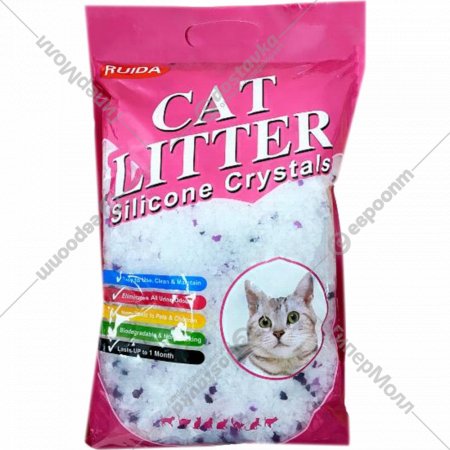 Наполнитель для туалета «Cat Litter» Силикагель, без запаха, 20 кг
