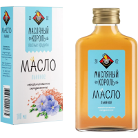 

Масло"МАСЛЯНЫЙ КОРОЛЬ"(Льнян.нер.)100 мл