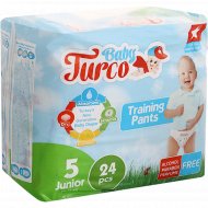 Подгузники-трусики для детей «Baby Turco» размер 5, 12-25 кг, 24 шт