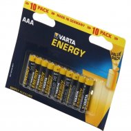 Батарейка «Varta» Energy LR03 AAA BL10 Alkaline 1.5V, 4103, 10/200, 10 шт