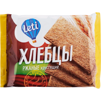 

Хлебцы "LETI" (хруст.ржан.запечен) 60г