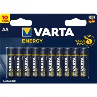 Батарейка «Varta» Energy LR6 AA BL10 Alkaline 1.5V, 4106, 10/200/36000, 10 шт