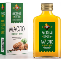

Масло"МАСЛЯНЫЙ КОРОЛЬ"(орех кедр.)100 мл
