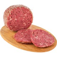 Продукт из говядины копчено-вареный Мясной рулет сочный, 1 кг, фасовка 0.46&nbsp;-&nbsp;0.56 кг