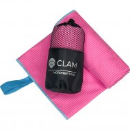 Полотенце из микрофибры «Clam» SR006, розовый, 50х100 см