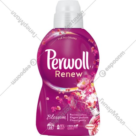 Гель для стирки «Perwoll» Renew&Blossom, 960 мл