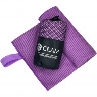 Полотенце из микрофибры «Clam» SR010, фиолетовый, 50х100 см