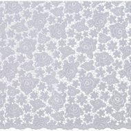 Скатерть «Вилина» Элегия, 7052-013-white, 135х180 см