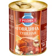 Конс.мясн«ГОВЯДИНА ТУШ В ПРЯН.СОУСЕ»340г