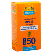 

Крем д/лица "SUN ENERGY" (SPF50) 30мл