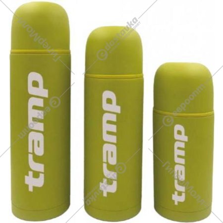 Термос «Tramp» Soft Touch, оливковый, TRC-110ол, 1.2 л