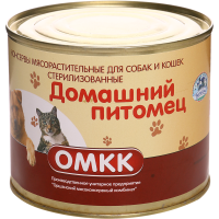 

Консервы д/жив. "ДОМАШНИЙ ПИТОМЕЦ" 525г