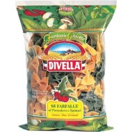 Изделия макаронные Divella фарфалле помодоро спинаcи, 500 г