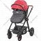 Детская коляска «Lorelli» Alexa 3в1 Cherry Red, 10021292193