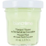 Маска для лица «Blancreme» Mousse Mask, Green Tea&Cucumber, 40 мл