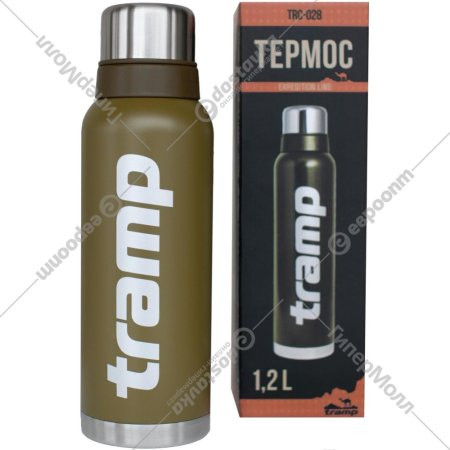 Термос «Tramp» Expedition Line, оливковый, TRC-028ол, 1.2 л