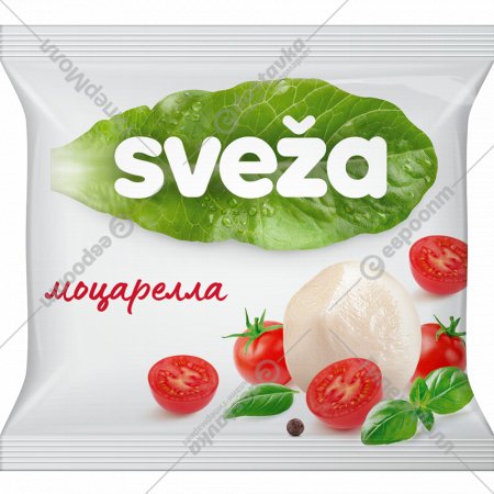 Сыр мягкий «SVEZA» Моцарелла, 45%, 250 г