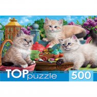 Пазл «TOPpuzzle» Невские маскарадные котята, ХТП500-5725, 500 элементов