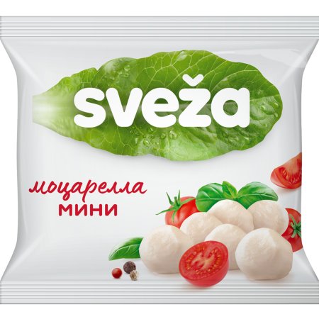 Сыр мягкий SVEZA Моцарелла мини, 45%, 250 г