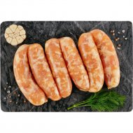 Колбаски из мяса птицы «Озерецкие» охлажденные, 1 кг, фасовка 0.5 - 0.7 кг