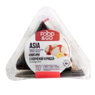 Онигири с копчёной курицей охлажденное, 110 г