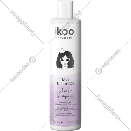 Шампунь для волос «Ikoo» Infusions, Talk The Detox, 350 мл