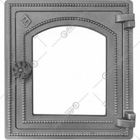 Дверца печная «Везувий» ДТ-4С, неокрашенная, без стекла