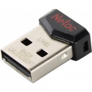 USB-накопитель «Netac» UM81 Ultra compact, NT03UM81N-064G-20BK, 64 Gb