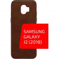 Чехол-накладка «Volare Rosso» Cowboy, для Samsung Galaxy J2 2018, коричневый