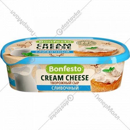 Сыр творожный «Bonfesto» Кремчиз, сливочный, 65%, 140 г