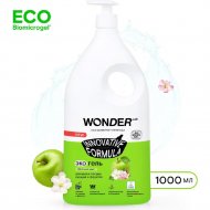 Экогель для мытья посуды, овощей и фруктов «Wonder LAB» яблочный цвет, WL1000DGL7AC-V, 1 л