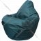 Бескаркасное кресло «Flagman» Груша Мини Г0.1-05, темно-зеленый