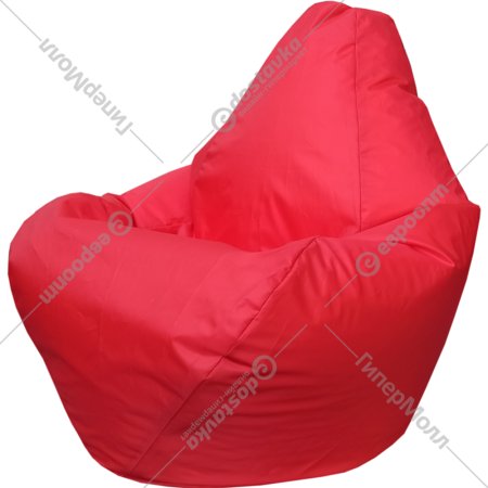 Бескаркасное кресло «Flagman» Груша Мини Г0.1-06, красный