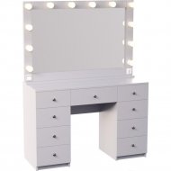 Туалетный столик с зеркалом «Мир Мебели» SV-64 с подсветкой